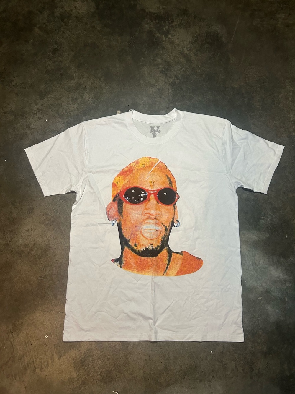 VLONE x RODMAN - Airbrush Graphic Short-Sleeve Tee *MISPRINT*